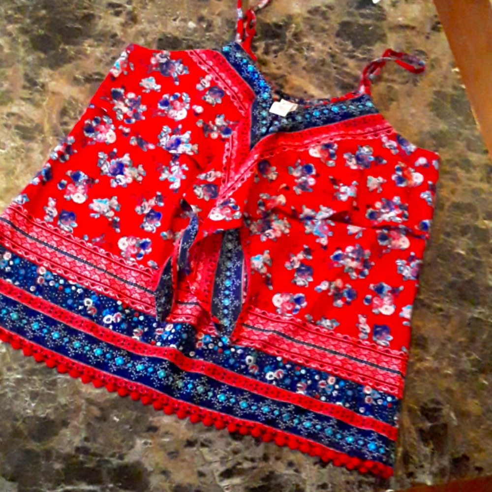 Womens Strappy Top